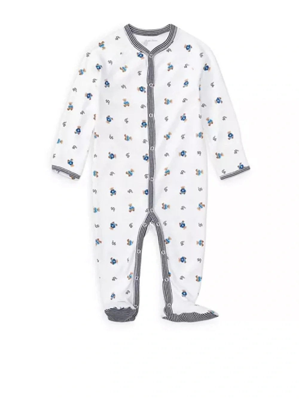 NEW NEVER WORN Ralph Lauren bear footie